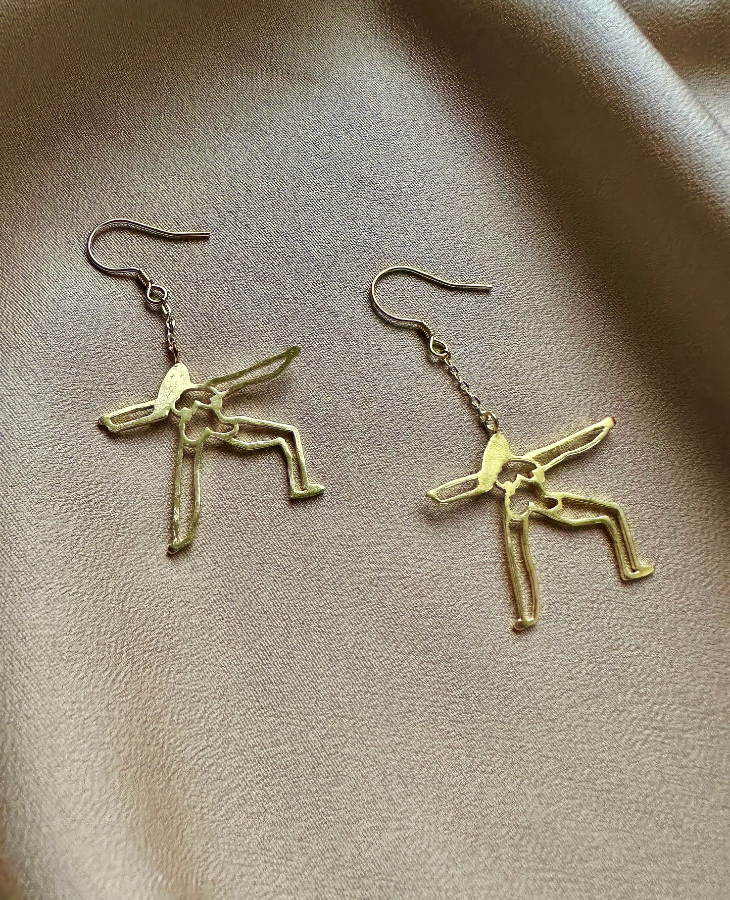 Handmade Yoga Necklace - Warrior 2