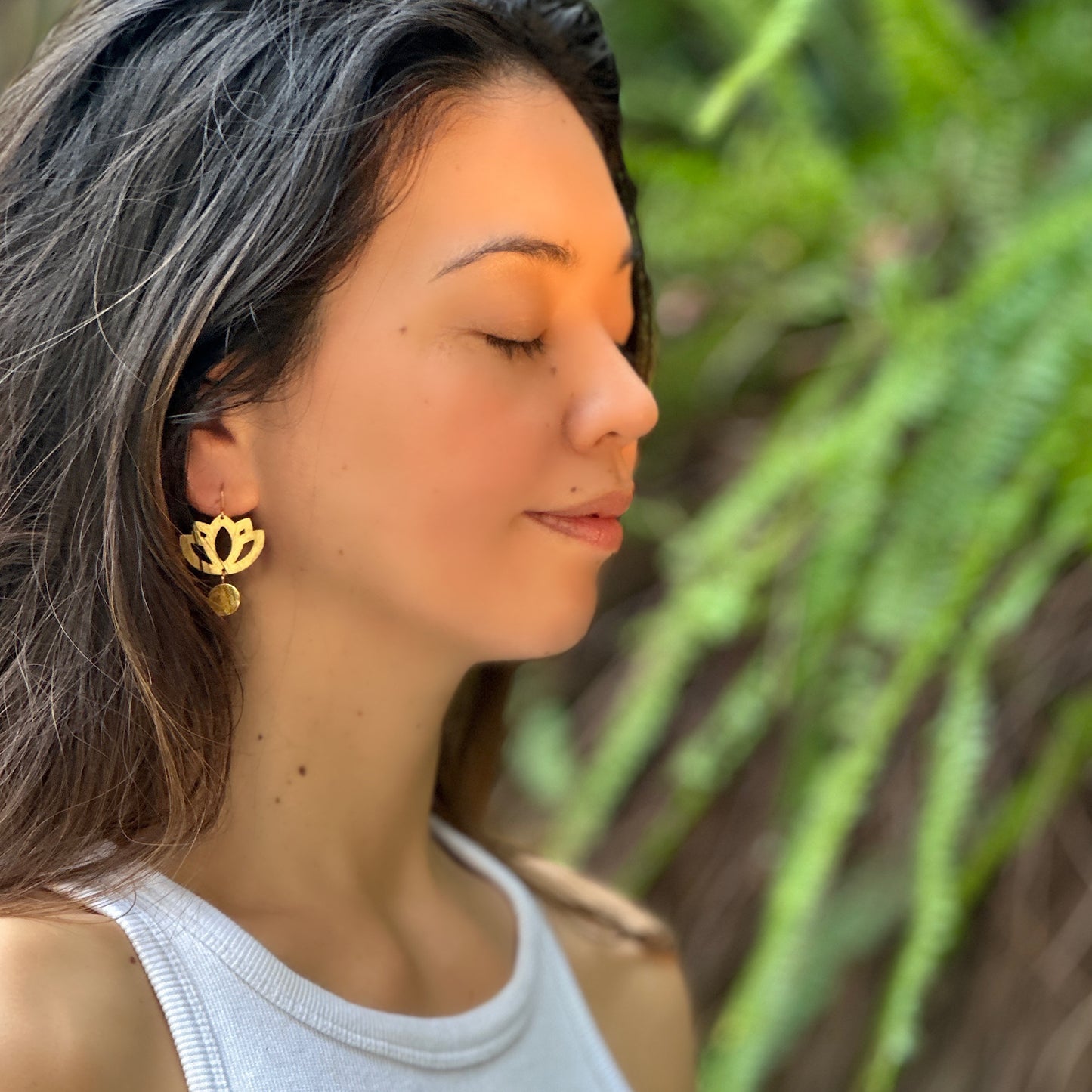 Mandala Serenity Earrings – Spiritual Yoga Gift for Her