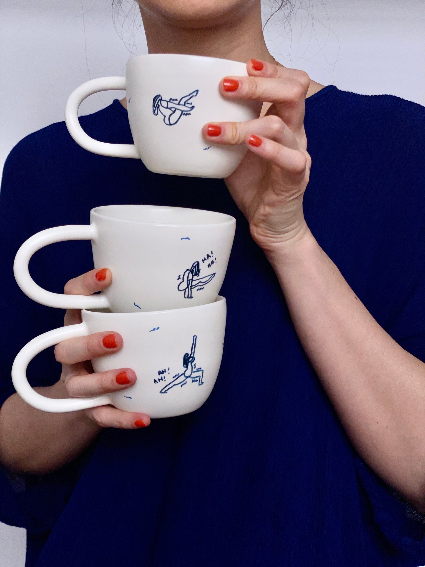 Yoga's Transformative Journey with Our Handcrafted- Ceramic Mugs
