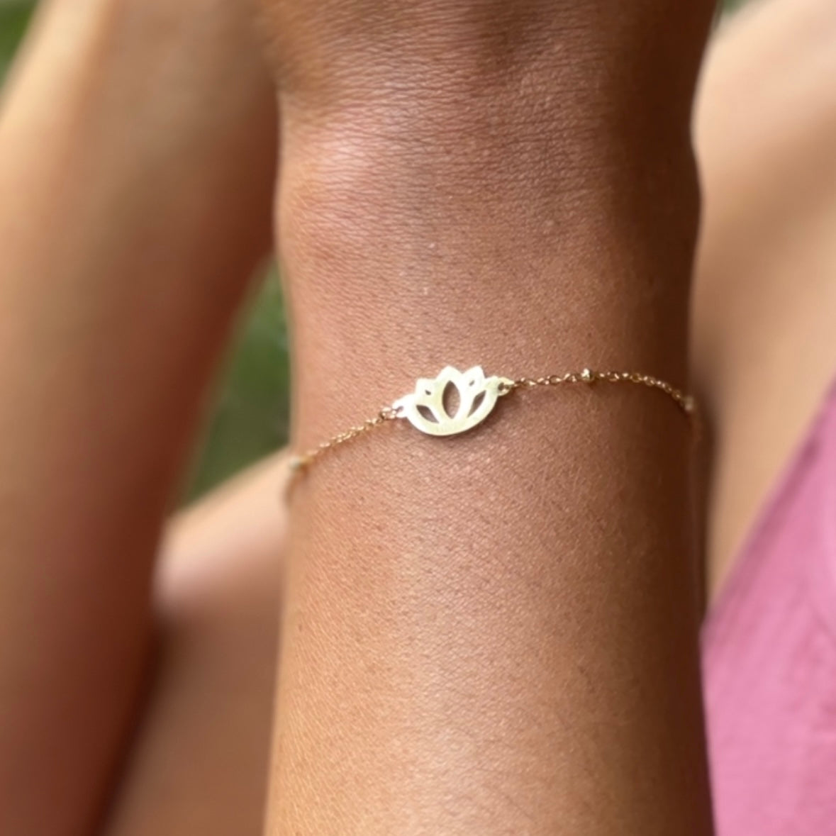 Ekam Padma Bracelet – Mindful Spiritual Lotus Jewelry for Yogis