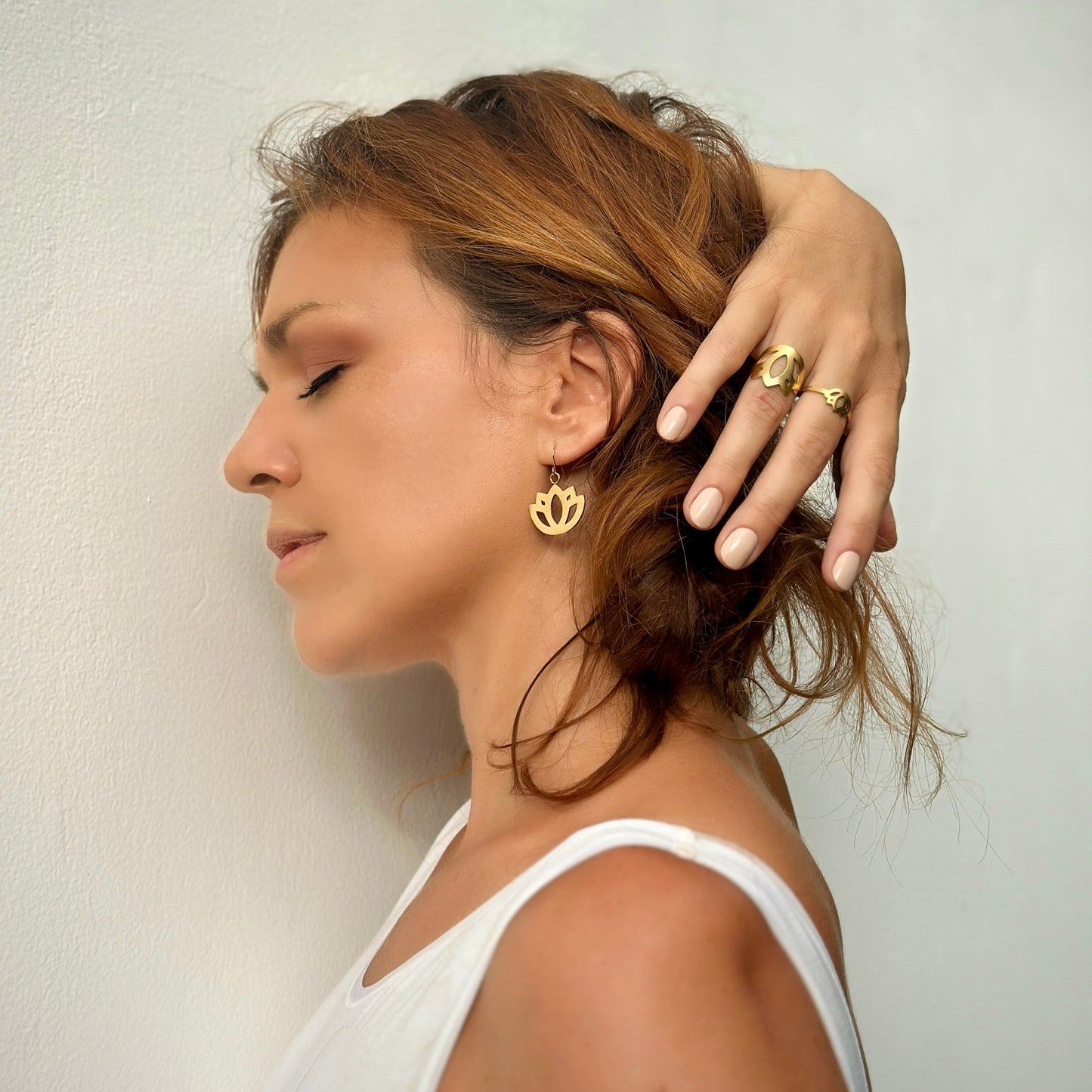 Grand Mudita Band – Bold Adjustable Statement Ring for Mindful Living