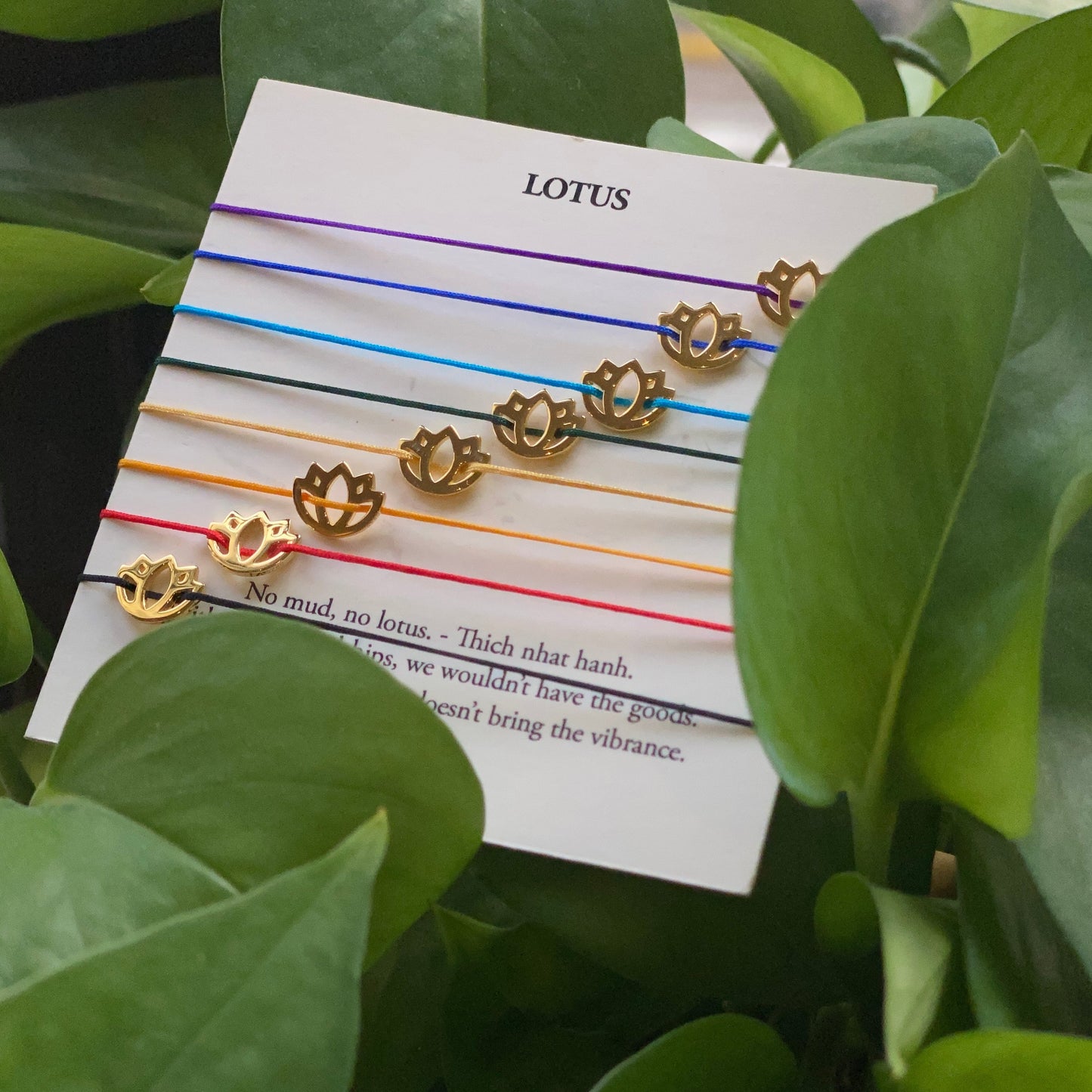Rainbow Lotus Bracelets – Chakra Harmony Gift of Love
