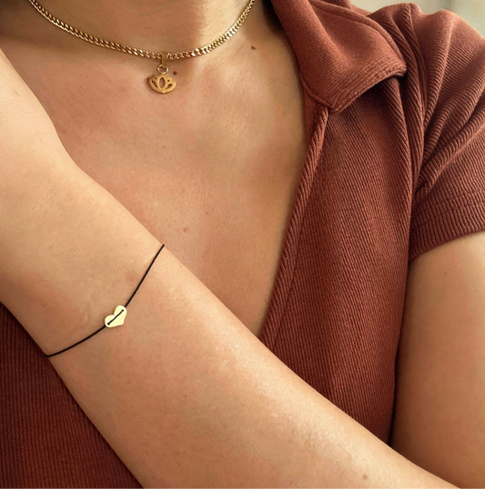 Love Bracelet – Waterproof Minimalist Jewelry Gift in 18K Gold