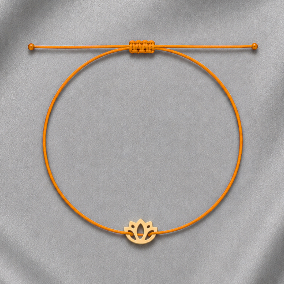 Lotus Sacral Orange Bracelet – Playfulness & Adventure Bracelet