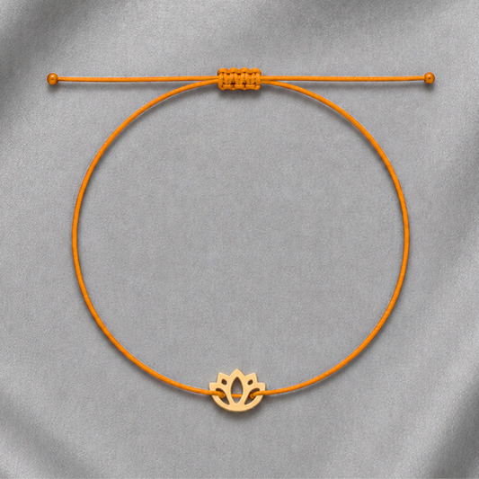 Lotus Sacral Orange Bracelet – Playfulness & Adventure Bracelet