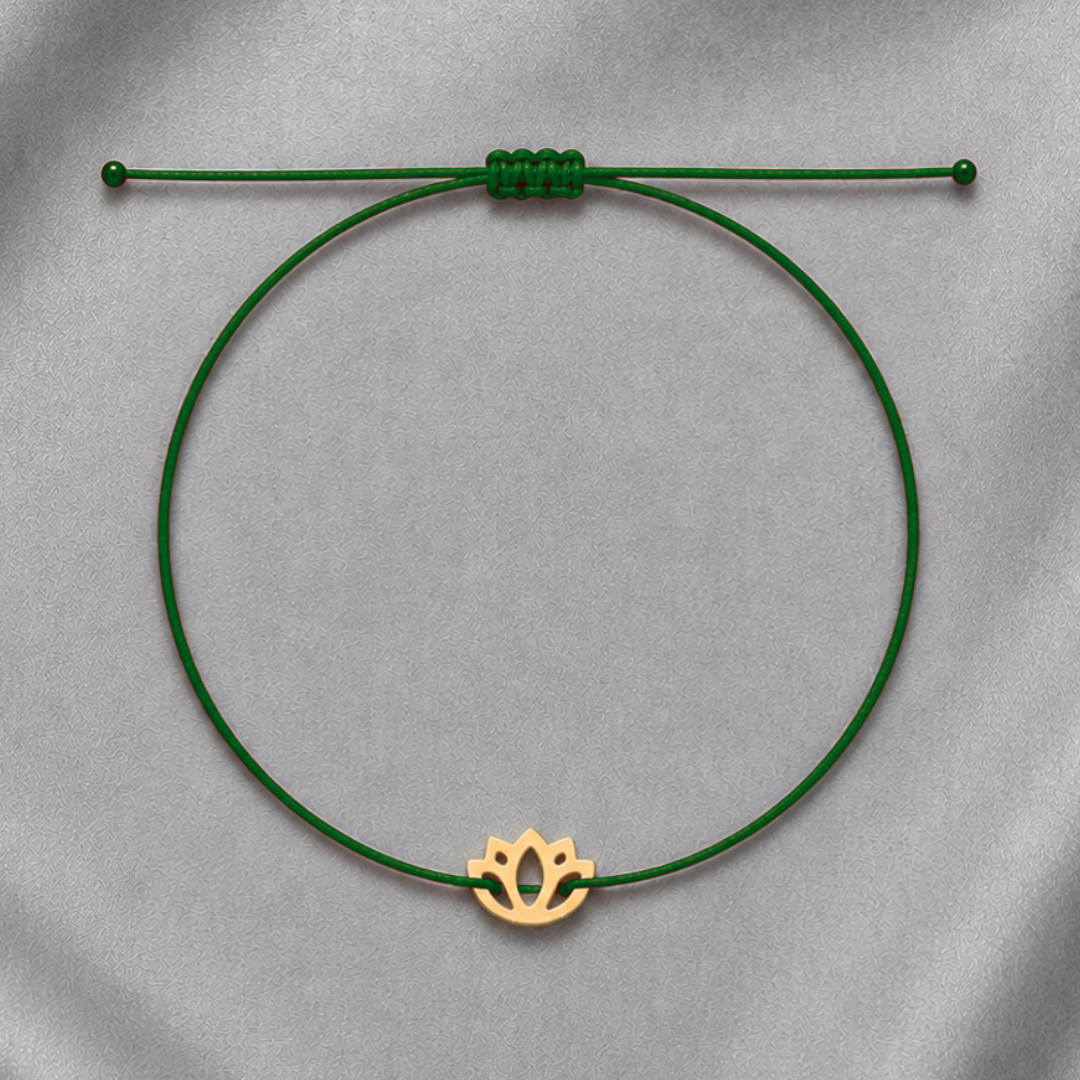 Lotus Heart Self Love Bracelet – Love & Kindness Affirmation Bracelet