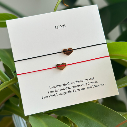 Love Bracelet – Waterproof Minimalist Jewelry Gift in 18K Gold