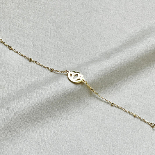 Ekam Padma Bracelet – Mindful Spiritual Lotus Jewelry for Yogis