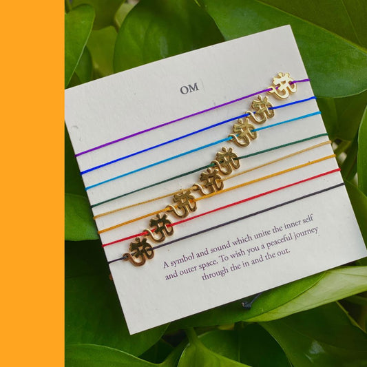 OM Sacral Orange Bracelet – Playfulness & Adventure Bracelet
