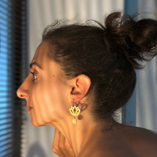 Mandala Serenity Earrings – Spiritual Yoga Gift for Her