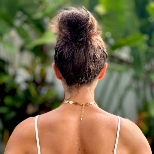 Padma Choker – Bold Lotus Yoga Statement Necklace