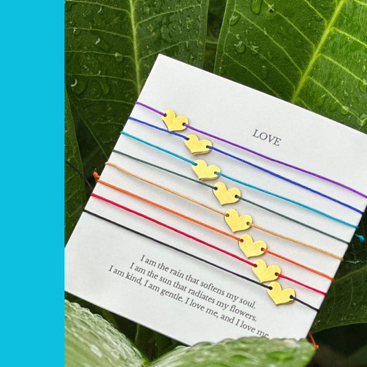 LOVE Throat Blue Bracelet – Truth & Expression, Mindful Jewelry