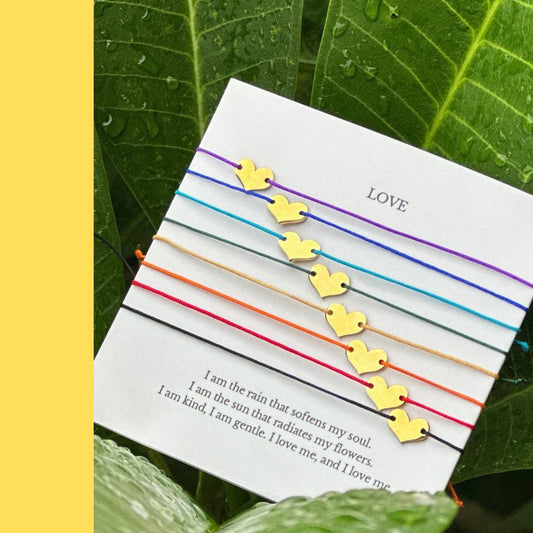 LOVE Solar Plexus Yellow Bracelet – Confidence & Strength Gift