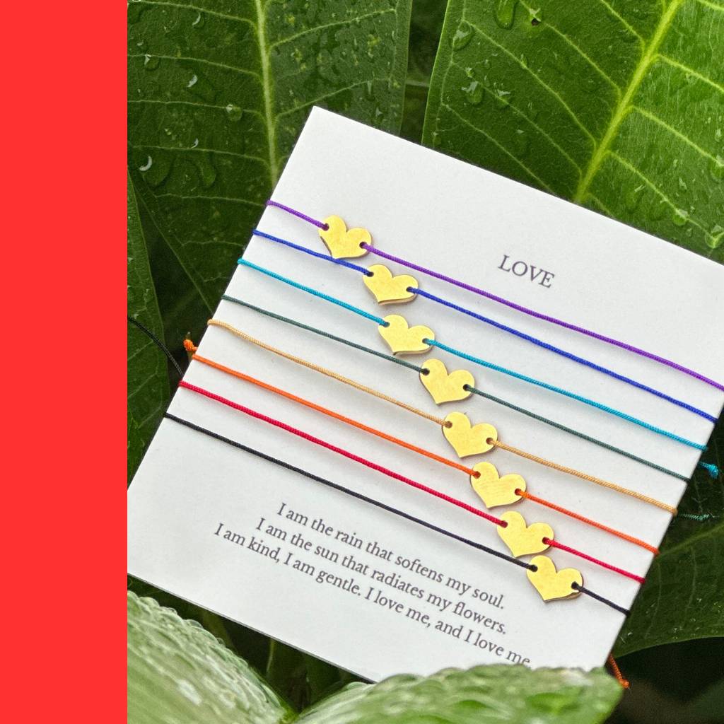 LOVE Root Red Chakra Bracelet – Grounding & Safety