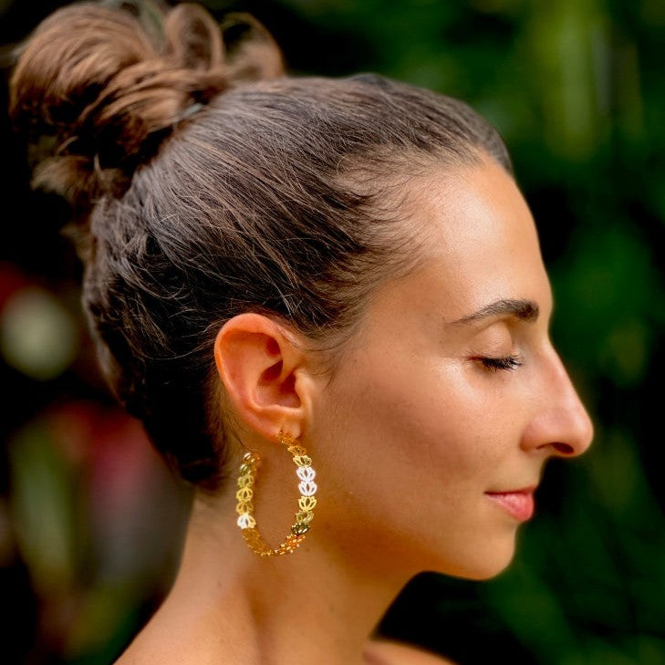 Grand Padma Hoops by Sido – product view