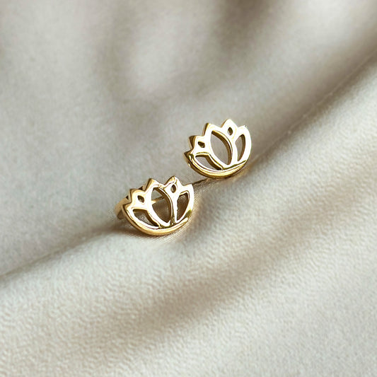 Dvi Dama Band Double Lotus ring