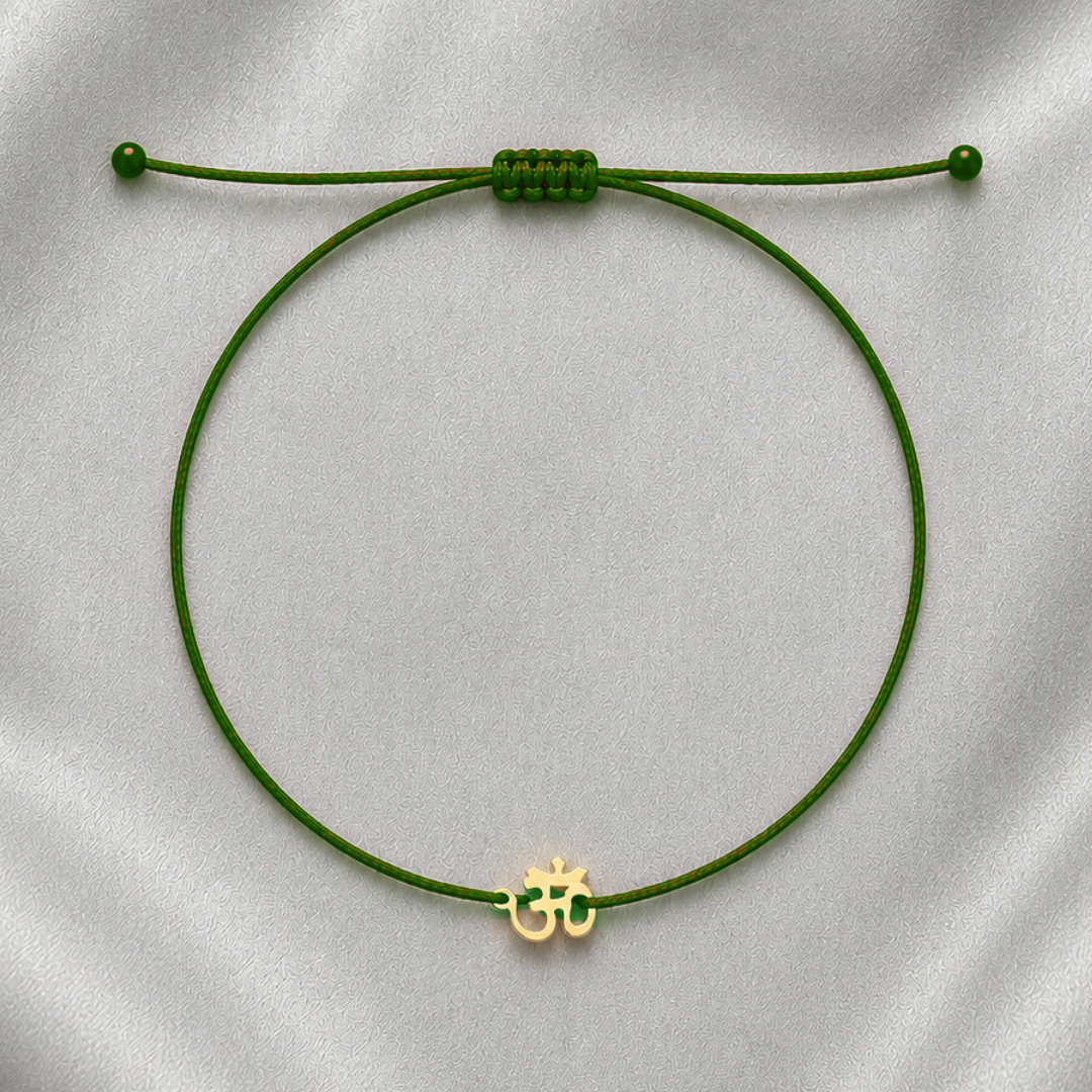 OM Heart Self Love Bracelet – Love & Kindness Affirmation Bracelet