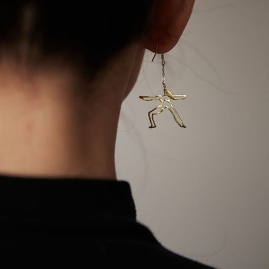 Strength and Balance with our Warrior 2 Earrings